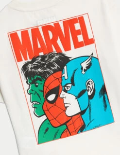 2pc Pure Cotton Marvel™ Outfit (2-8 Yrs) -School Uniform Store 2pc Pure Cotton Marvel Outfit 2 8 Yrs 1 7