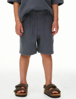 2pc Pure Cotton Top And Shorts Set (2-8 Yrs) -School Uniform Store 2pc Pure Cotton Top and Shorts Set 2 8 Yrs 1 4