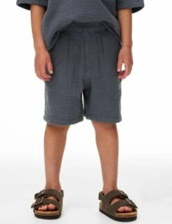 2pc Pure Cotton Top And Shorts Set (2-8 Yrs) -School Uniform Store 2pc pure cotton top and shorts set 2 8 yrs 1 7