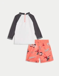 2pc Spider-Man™ Swim Set (2-8 Yrs) -School Uniform Store 2pc spider man swim set 2 8 yrs 1 8