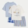 2pk Pure Cotton Graphic Woven Pyjama Sets (1-8 Yrs) -School Uniform Store 2pk Pure Cotton Graphic Woven Pyjama Sets 1 8 Yrs