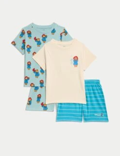 2pk Paddington™ Pyjama Sets (1-7 Yrs) -School Uniform Store 2pk paddington pyjama sets 1 7 yrs 1 2