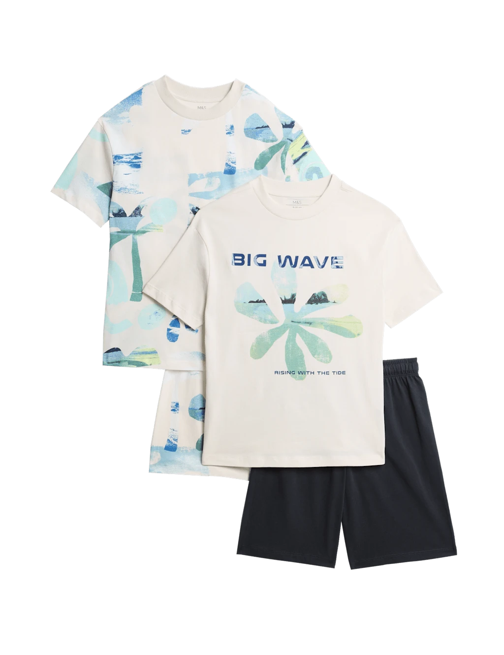 2pk Pure Cotton Graphic Pyjama Sets (6-16 Yrs) 5 2pk Pure Cotton Graphic Pyjama Sets (6-16 Yrs) - Image 3