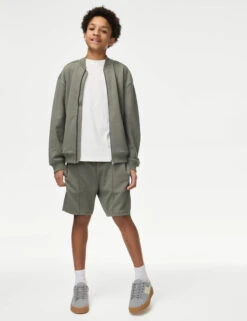 3pc Cotton Blend Top & Shorts Outfit (2-16 Yrs) -School Uniform Store 3pc Cotton Blend Top Shorts Outfit 2 16 Yrs 1 2