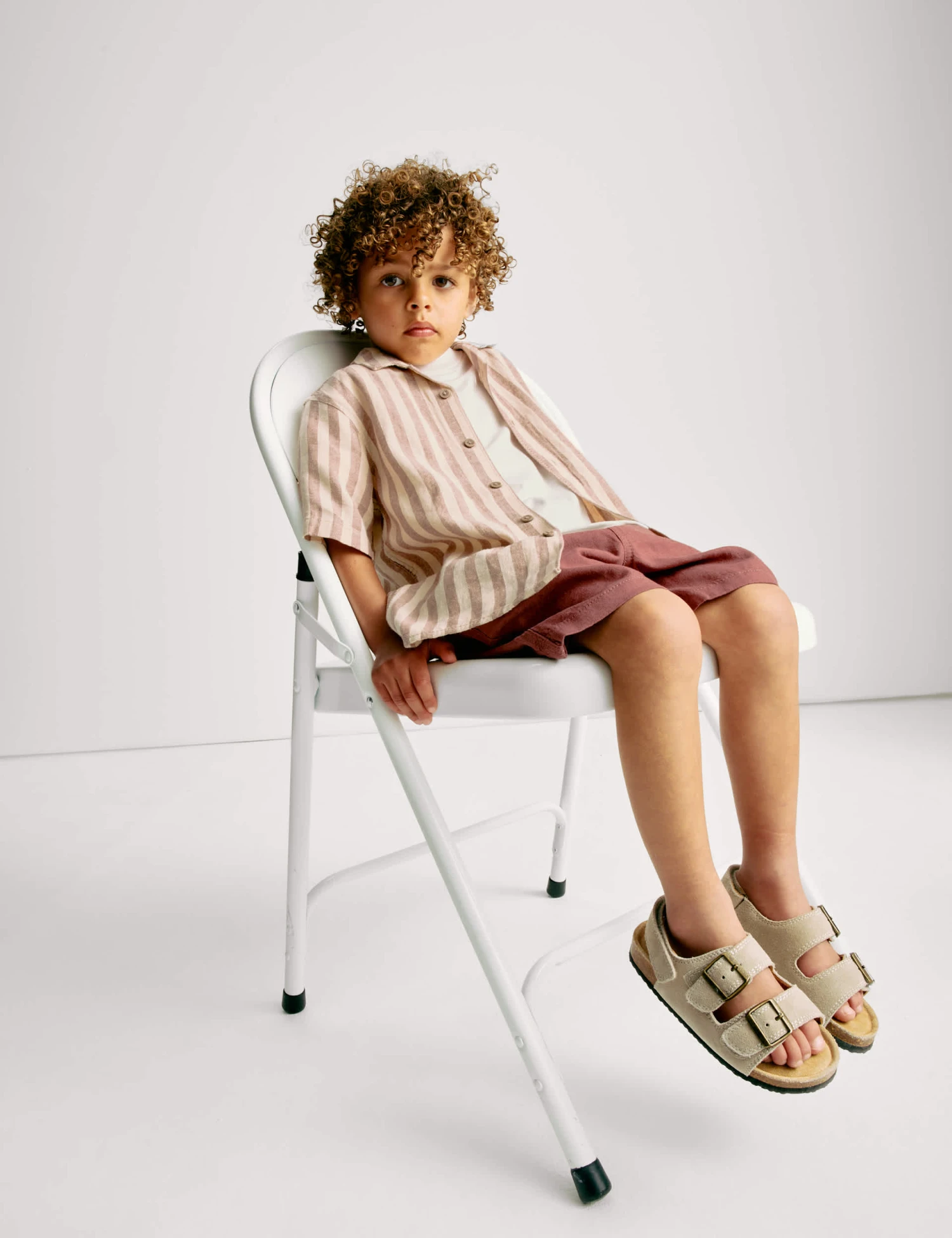 3pc Linen Top & Bottom Outfit (2-8 Yrs) 3 3pc Linen Top & Bottom Outfit (2-8 Yrs)