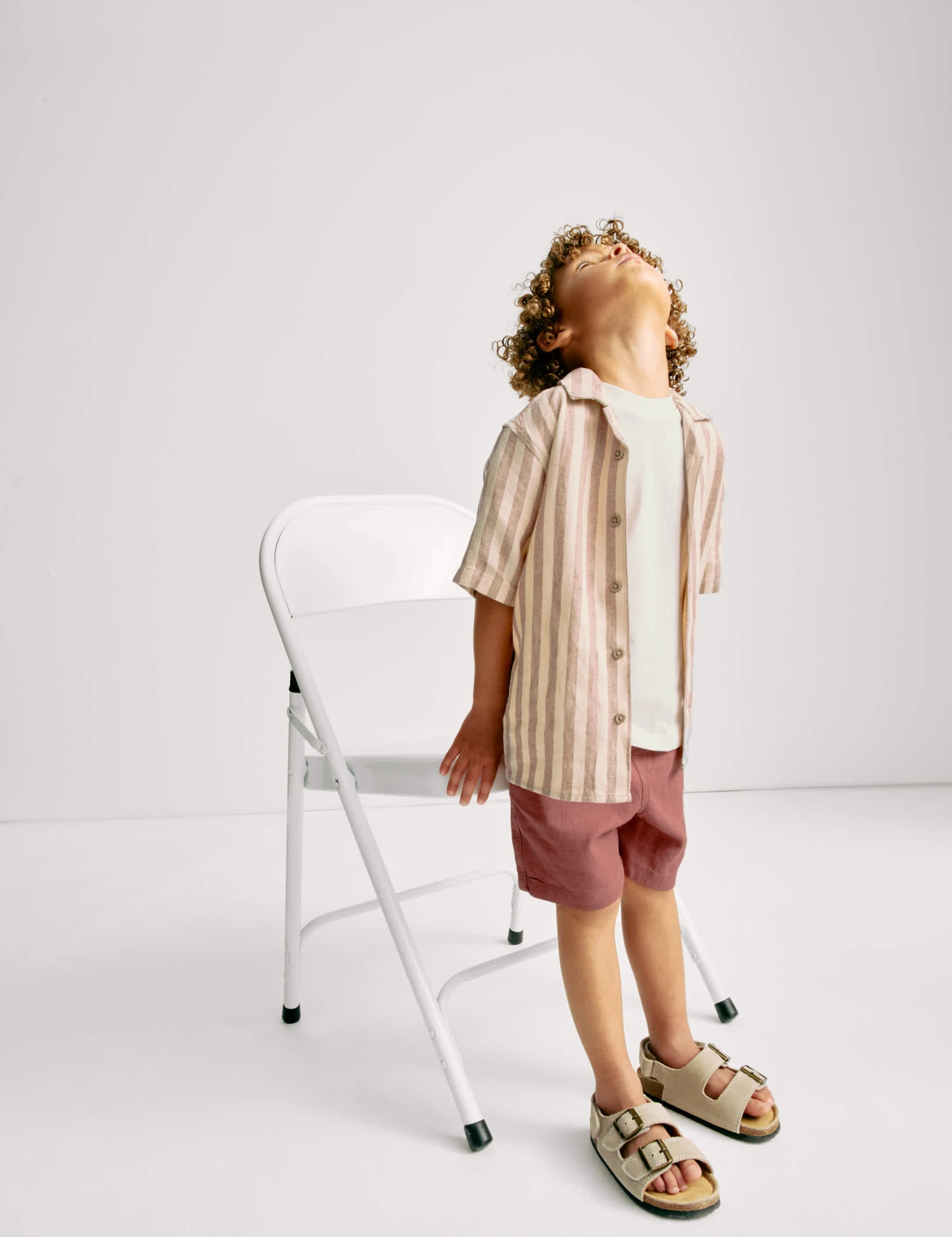 3pc Linen Top & Bottom Outfit (2-8 Yrs) 8 3pc Linen Top & Bottom Outfit (2-8 Yrs) - Image 6