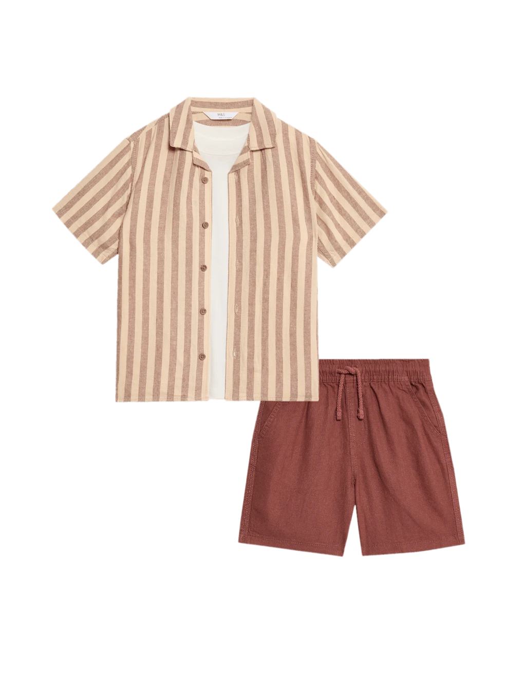 3pc Linen Top & Bottom Outfit (2-8 Yrs) 9 3pc Linen Top & Bottom Outfit (2-8 Yrs) - Image 7