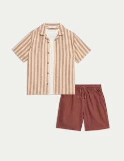 3pc Linen Top & Bottom Outfit (2-8 Yrs) 27 3pc Linen Top & Bottom Outfit (2-8 Yrs) -School Uniform Store 3pc linen top and bottom outfit 2 8 yrs 1 5