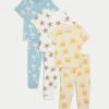 3pk Pure Cotton Seaside Print Pyjama Sets (1-8 Yrs) -School Uniform Store 3pk Pure Cotton Seaside Print Pyjama Sets 1 8 Yrs