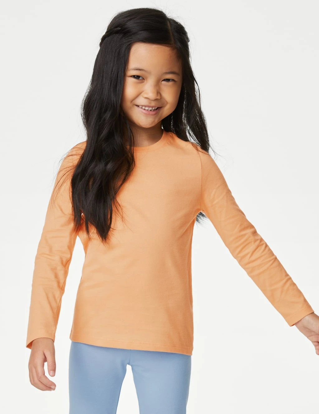 7pk Pure Cotton Plain Tops (2-8 Yrs) 10 7pk Pure Cotton Plain Tops (2-8 Yrs) - Image 8