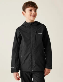 Regatta Calderdale III Hooded Raincoat (3-14 Yrs)