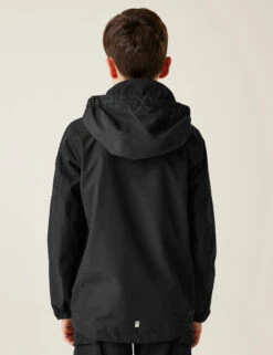 Regatta Calderdale III Hooded Raincoat (3-14 Yrs) -School Uniform Store Calderdale III Hooded Raincoat 3 14 Yrs 1 3