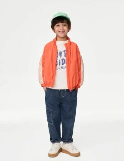 Colour Block Windbreaker (2-8 Yrs)