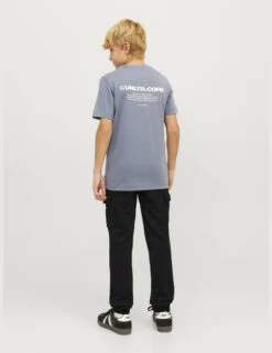 Jack & Jones Junior Cotton Blend Cargo Trousers (8-16 Yrs) -School Uniform Store Cotton Blend Cargo Trousers 8 16 Yrs 1 3