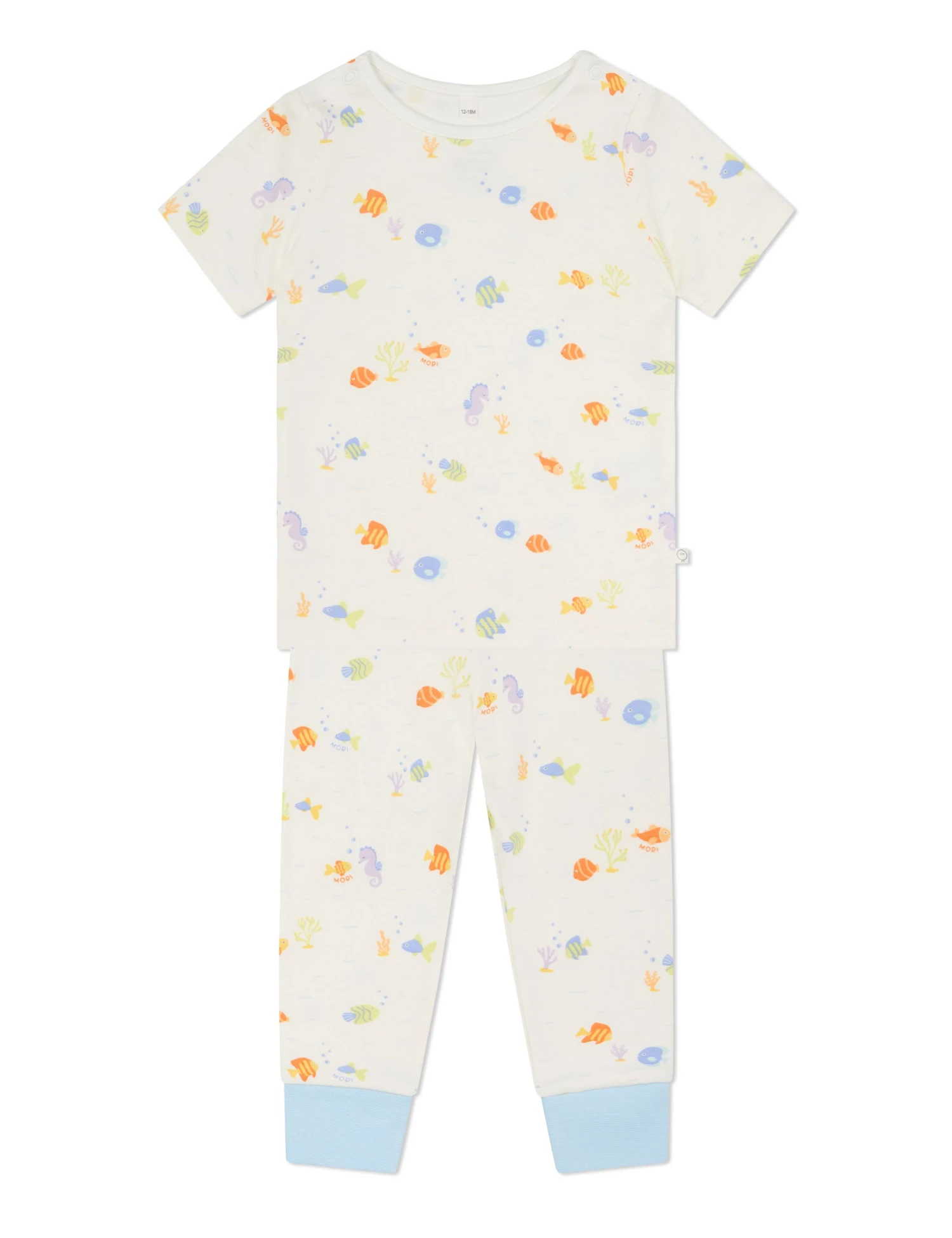 Cotton Blend Fish Pyjamas (1-6 Yrs) 3 Cotton Blend Fish Pyjamas (1-6 Yrs)
