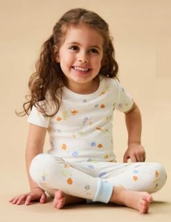 Cotton Blend Fish Pyjamas (1-6 Yrs) 9 Cotton Blend Fish Pyjamas (1-6 Yrs) -School Uniform Store Cotton Blend Fish Pyjamas 1 6 Yrs 1 1