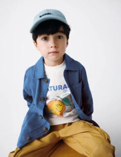 Cotton Blend Utility Shacket (2-8 Yrs)