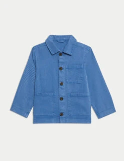 Cotton Blend Utility Shacket (2-8 Yrs) 12 Cotton Blend Utility Shacket (2-8 Yrs) -School Uniform Store Cotton Blend Utility Shacket 2 8 Yrs 1 1