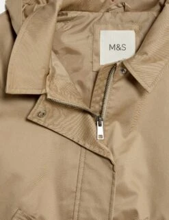 Cotton Rich Cropped Trench Utility Jacket (2-16 Yrs) -School Uniform Store Cotton Rich Cropped Trench Utility Jacket 2 16 Yrs 1 6