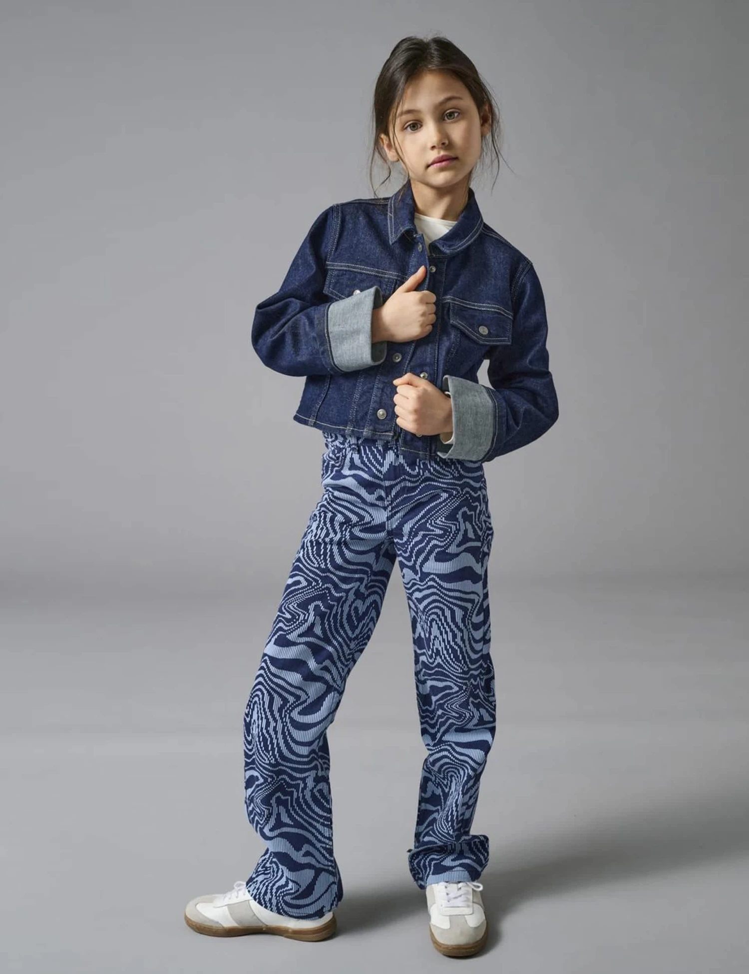 Cotton Rich Denim Jacket (8-14 Yrs) 3 Cotton Rich Denim Jacket (8-14 Yrs)