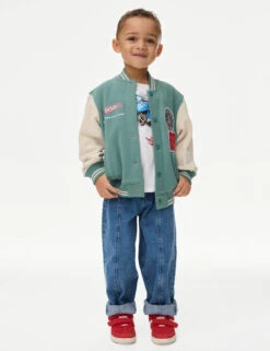 Cotton Rich Hot Wheels™ Bomber (2-8 Yrs) -School Uniform Store Cotton Rich Hot Wheels Bomber 2 8 Yrs 1 4