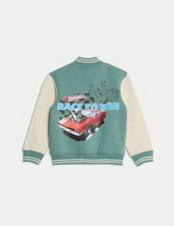 Cotton Rich Hot Wheels™ Bomber (2-8 Yrs) -School Uniform Store Cotton Rich Hot Wheels Bomber 2 8 Yrs 1 6