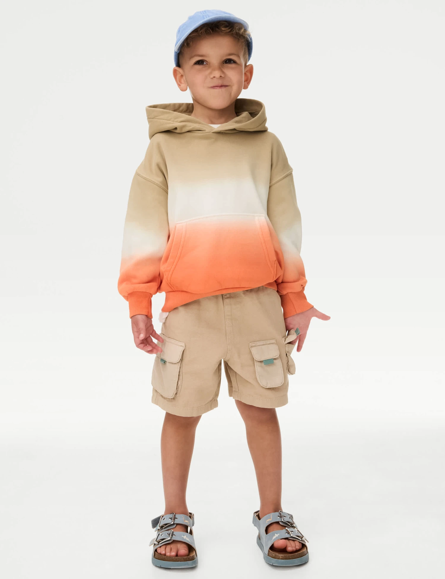 Cotton Rich Ombre Hoodie (2-8 Yrs) 5 Cotton Rich Ombre Hoodie (2-8 Yrs) - Image 3