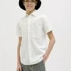 Jack & Jones Junior Cotton Rich Short Sleeve Shirt (8-16 Yrs) -School Uniform Store Cotton Rich Short Sleeve Shirt 8 16 Yrs