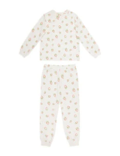 Cotton Rich Strawberry Print Pyjamas (1-12 Yrs)