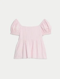 Cotton Rich Striped Top (6-16 Yrs) -School Uniform Store Cotton Rich Striped Top 6 16 Yrs 1 1