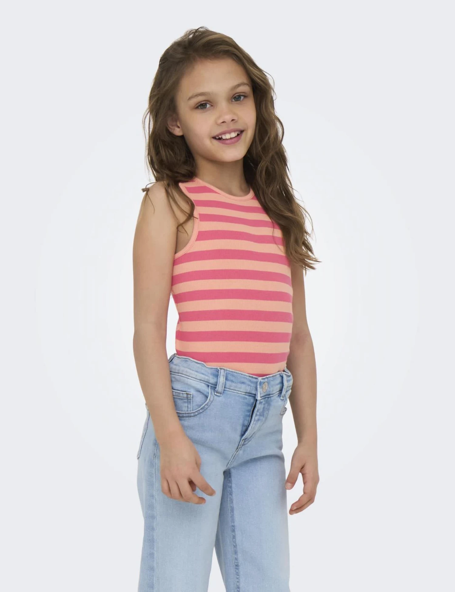 Cotton Rich Striped Vest (7-14 Yrs) 5 Cotton Rich Striped Vest (7-14 Yrs) - Image 3