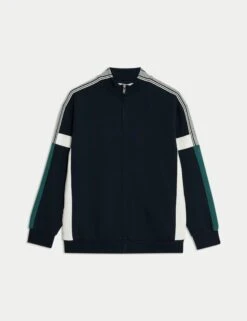 Cotton Rich Zip Sweatshirt (6-16 Yrs) 14 Cotton Rich Zip Sweatshirt (6-16 Yrs) -School Uniform Store Cotton Rich Zip Sweatshirt 6 16 Yrs 1 1