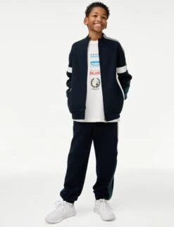 Cotton Rich Zip Sweatshirt (6-16 Yrs) 15 Cotton Rich Zip Sweatshirt (6-16 Yrs) -School Uniform Store Cotton Rich Zip Sweatshirt 6 16 Yrs 1 2