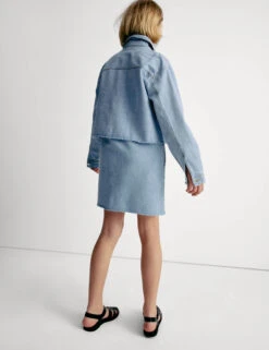 Cropped Denim Jacket (6-16 Years) -School Uniform Store Cropped Denim Jacket 6 16 Years 1 5