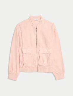 Denim Bomber Jacket (6-16 Yrs) -School Uniform Store Denim Bomber Jacket 6 16 Yrs 1 1