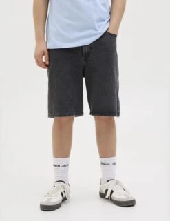 Jack & Jones Junior Denim Plain Shorts (8-12 Yrs)