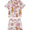 Desert Print Revere Pyjamas (1-12 Yrs) -School Uniform Store Desert Print Revere Pyjamas 1 12 Yrs
