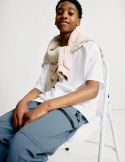 Elasticated Waist Cargo Trousers (6-16 Yrs) -School Uniform Store Elasticated Waist Cargo Trousers 6 16 Yrs 1 4