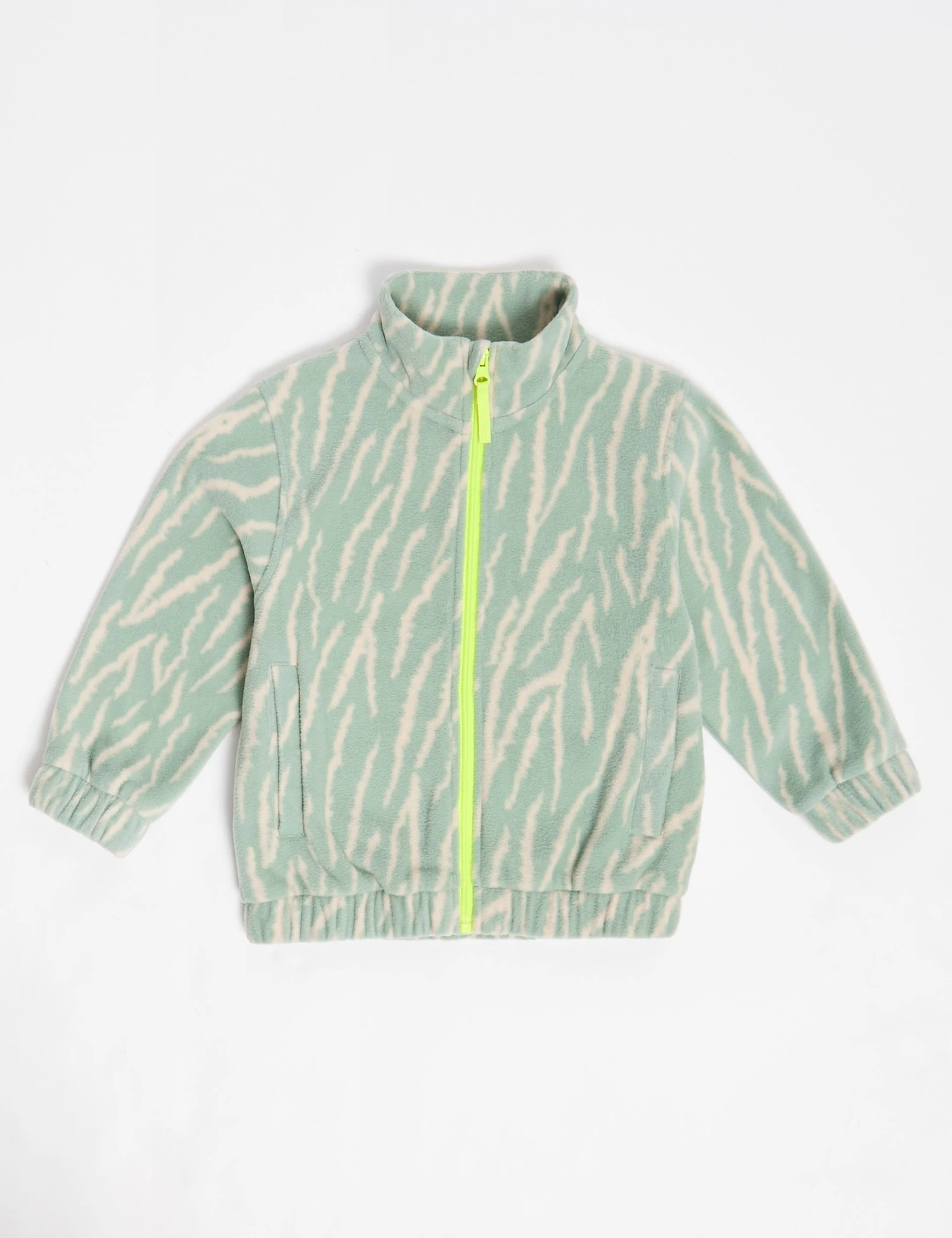 Fleece Tiger Print Hooded Jacket (2-8 Yrs) 3 Fleece Tiger Print Hooded Jacket (2-8 Yrs)