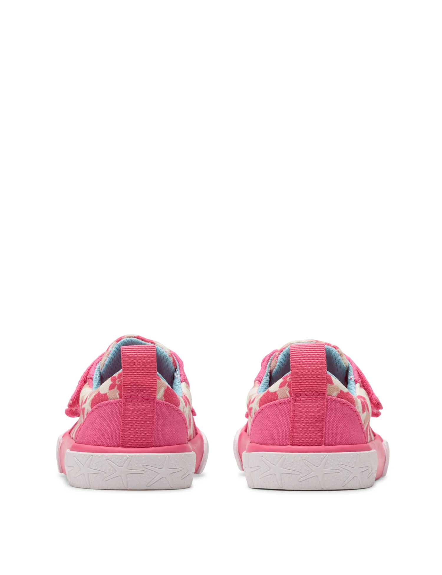 Clarks Floral Riptape Trainers (4 Small - 6 1/2 Small) 9 Clarks Floral Riptape Trainers (4 Small - 6 1/2 Small) - Image 7
