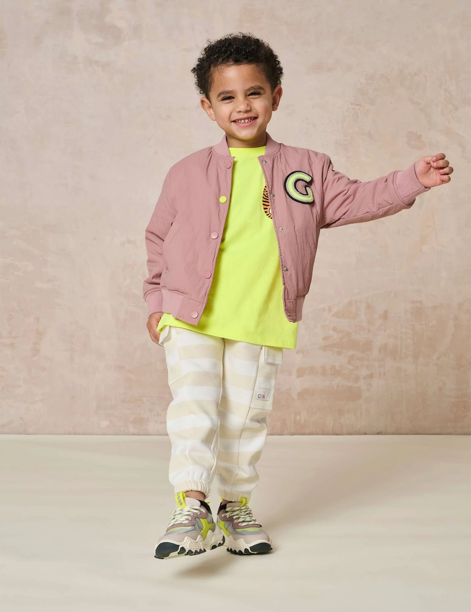 G Slogan Bomber (2-8 Yrs) 3 G Slogan Bomber (2-8 Yrs)