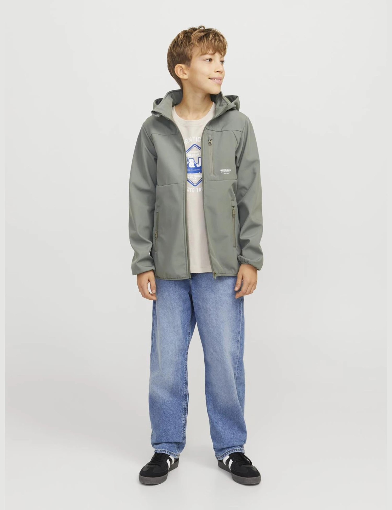 Jack & Jones Junior Hooded Raincoat (8-16 Yrs) 3 Jack & Jones Junior Hooded Raincoat (8-16 Yrs)