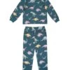 Jersey Dinosaur Print Pyjamas (1-12 Yrs) -School Uniform Store Jersey Dinosaur Print Pyjamas 1 12 Yrs