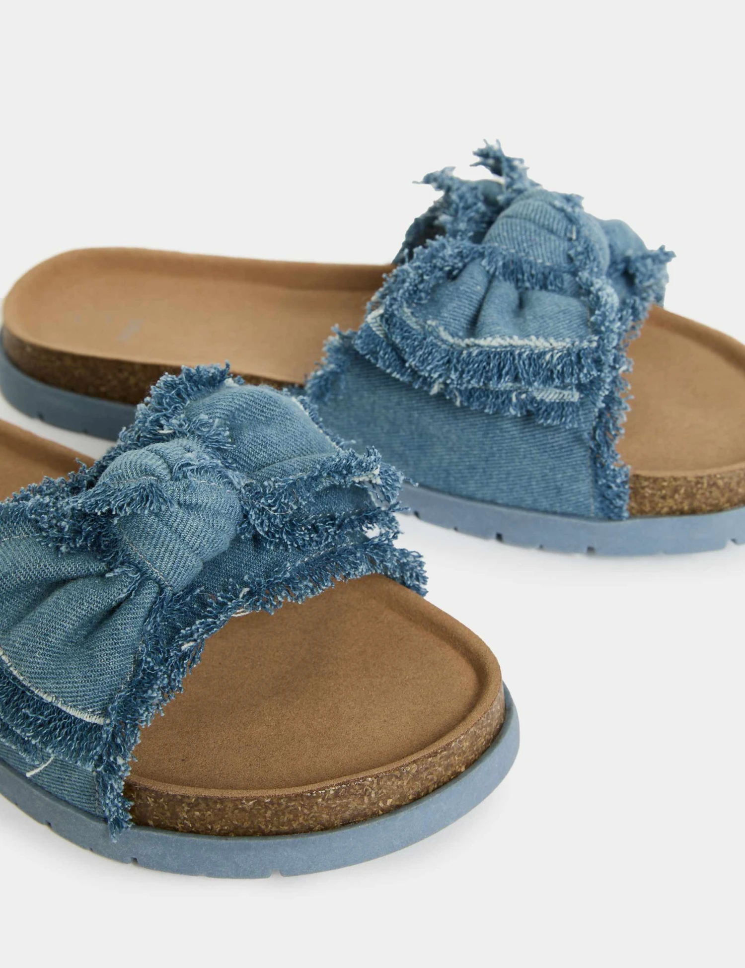 Kids' Canvas Bow Sliders (1 Large - 6 Large) 5 Kids' Canvas Bow Sliders (1 Large - 6 Large) - Image 3