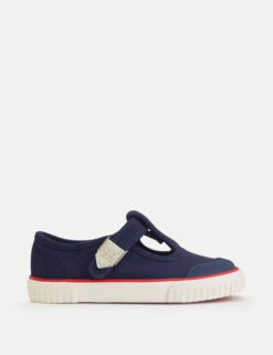 Kids' Canvas T-Bar Shoes (4 Small - 10 Small)