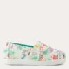 Toms Kids' Doodle Print Riptape Espadrilles (4 Small - 2 Large) -School Uniform Store Kids Doodle Print Riptape Espadrilles 4 Small 2 Large