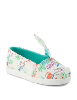 Toms Kids' Doodle Print Riptape Espadrilles (4 Small - 2 Large) 30 Toms Kids' Doodle Print Riptape Espadrilles (4 Small - 2 Large) -School Uniform Store Kids Doodle Print Riptape Espadrilles 4 Small 2 Large 1 8