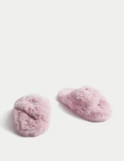 Kids' Faux Fur Wicked™ Slippers (13 Small - 6 Large) 20 Kids' Faux Fur Wicked™ Slippers (13 Small - 6 Large) -School Uniform Store Kids Faux Fur Wicked Slippers 13 Small 6 Large 1 1