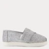 Toms Kids' Glitter Riptape Espadrilles (4 Small - 2 Large)