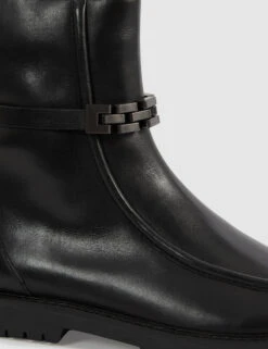 Reiss Kids' Leather Ankle Boots (11 Small - 3 Large) -School Uniform Store Kids Leather Ankle Boots 11 Small 3 Large 1 3